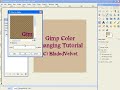 Changing Background Color in GIMP
