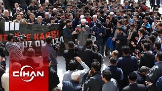 Savcı Kiraz'ın şehit edilmesi protesto edildi