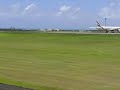 Air Mauritius landing@Plaisance airport, Mauritius Air Mauritius landing@Plaisance airport, Mauritius