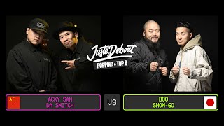 Acky & Da.switch vs Boo & Show-go – Juste Debout 2025 Popping Semi Finals