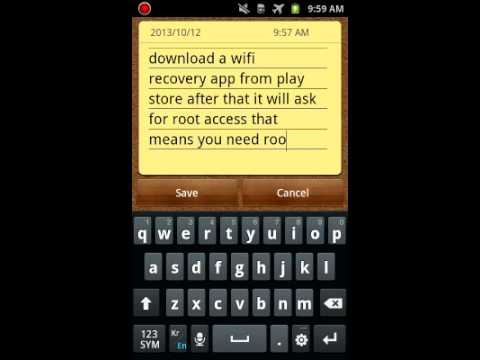 how to know connected wifi password