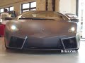 brian records lamborghini reventon #3 out of 20 ever produced. this is the most exclusive, most expensive, and most legendary lamborghini to come out of the lamborghini factory in sant' agata italy. the video shows every square inch of the car, interior, exterior, engine, wheels, etc. this car is selling for $2.5 millions usd at silicon valley auto group in northern california. 10 out of 20 reside in the u.s.a. be sure to watch in high quality mode. enjoy my video on this legendary raging bull ;)