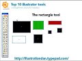 Illustrator tools a beginner should master - Rectangle tool