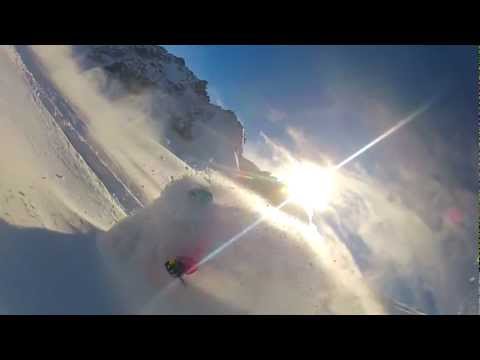 Session freeride à Chamonix
