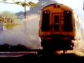 videos de motorbike hit by train !!!!!!