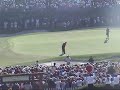 Tiger Woods Birdies 18 at 2008 US Open - Rare Home Video