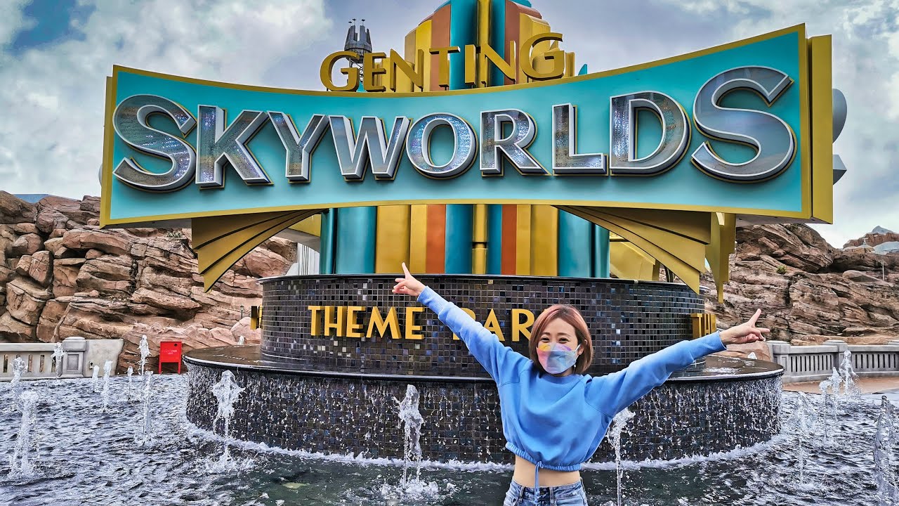 Genting Skyworlds Theme Park | Queenzy Cheng VLOG