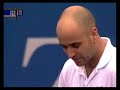 Roger Federer v Andre Agassi: 2003 TMC Final Part 1