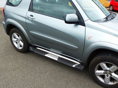 how to fit x trail side steps