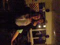 Andee and Sarah piggy back jive