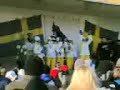 Curling gold medalists singing