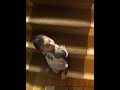 Ander climbing stairs (9 months old)