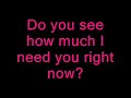 When You're Gone Karaoke - With Lyrics