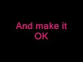 When You're Gone Karaoke - With Lyrics