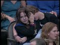 Girl dont let her boyfriend see the cheerleaders