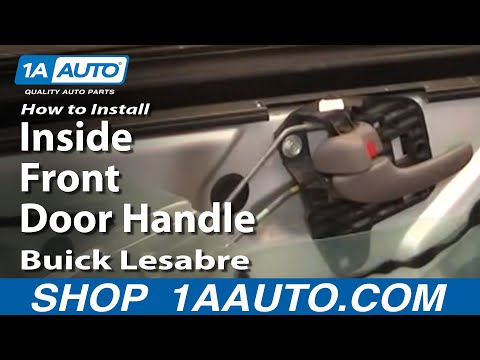 How To Install Repair Replace Inside Front Door Handle Buick Lesabre 00-05 1AAuto.com