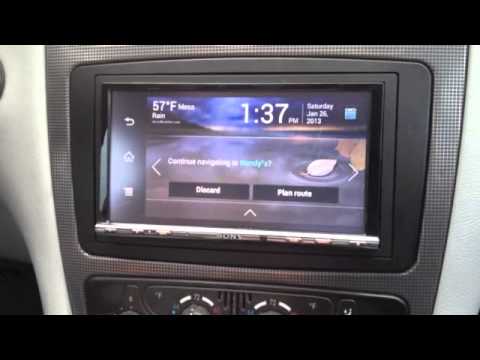 Samsung Galaxy S3 using Mirror Link with Sony XAV701HD in a 2004 MB C230.
