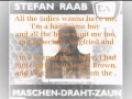 Stefan Raab - Maschen-Draht-Zaun - Lyrics