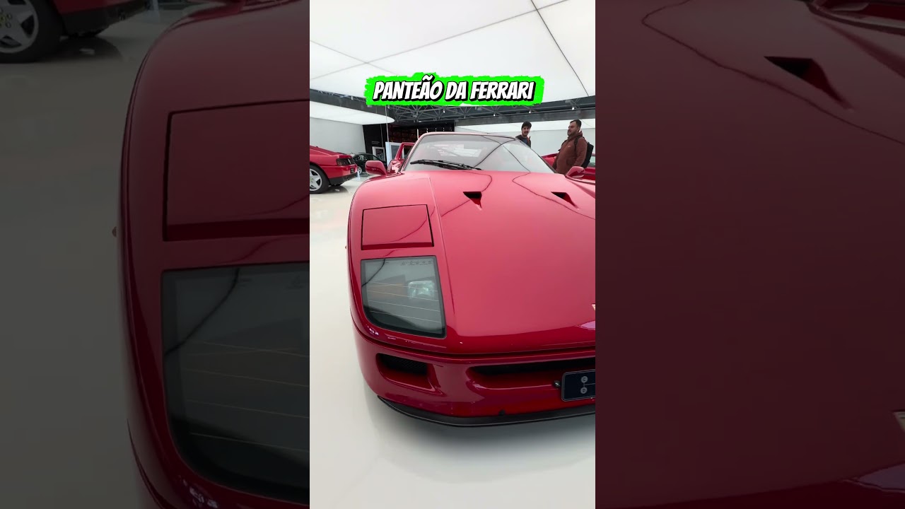 F40 ou F50? O Panteão da Ferrari no Carde Museu! 🐎🔥