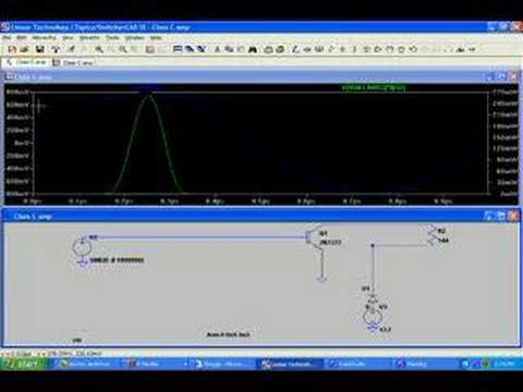 LTSpice demonstrates Class C Amp ...