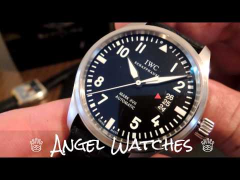 IWC Reviews - http://www.facebook.com/angel.satovi The Pilot's Watch Mark XVII is powered by the automatic 30110-calibre movement. With its soft-iron inner case for protec...