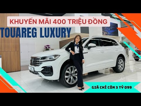 Vw Touareg Luxury khuyến mãi tốt chỉ còn 3 tỷ 099 - So với BMW X5, Merc GLE, Audi Q8 ???[Anh Thư VW]