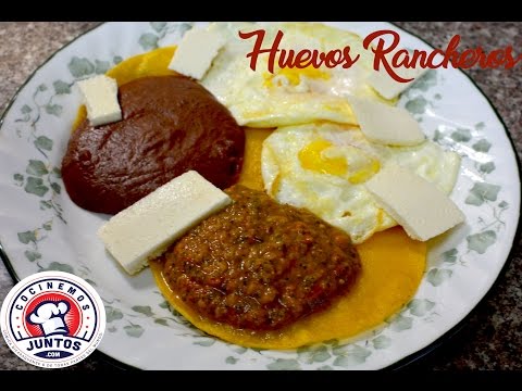 Huevos Rancheros En Salsa Picante. En Vivo - Comida Mexicana
