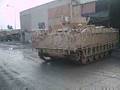 Driving an M113