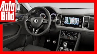 Skoda Kodiaq Teaser / Erste Bilder vom Innenraum / Großer Bruder vom Seat Acetat und VW Tiguan by Auto Bild