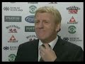 Strachan Sno Interviews after Hibs game