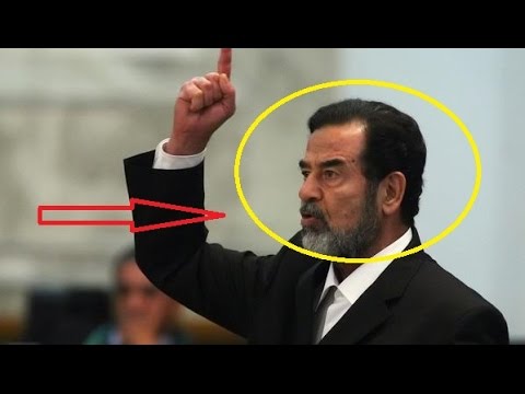صدام حسين مقطع الفديو الذى هز العالم الاسلامى