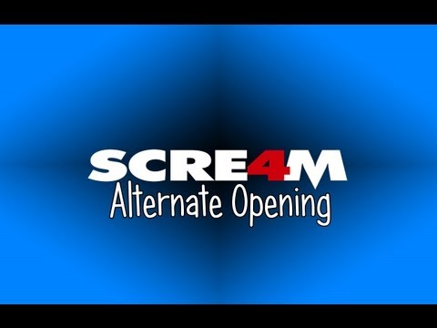 Scream 4 Alternate Opening