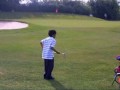 My first time on a full course !! Par 3 131 yards