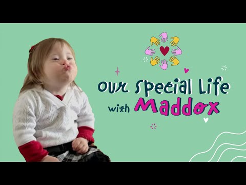 Down's syndrome - Maddox has Down Syndrome. She's 2 years old and is a new big sister! Her mom Jamie not only does special care at home for Maddox, but that is what her day jo...