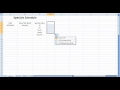 Excel Autofill Feature for Windows Segment 1 of 2 for Elon CIS 220