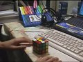 Harris Chan 10.46 seconds avg of 12 of Rubik's Cube