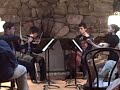gade's first string quartet in d major, allegro moderato.
played by meadowmount school of music students matthew vaughan, heemin choi, malinda mcpherson and ben fried at the crater club, august, 2008.