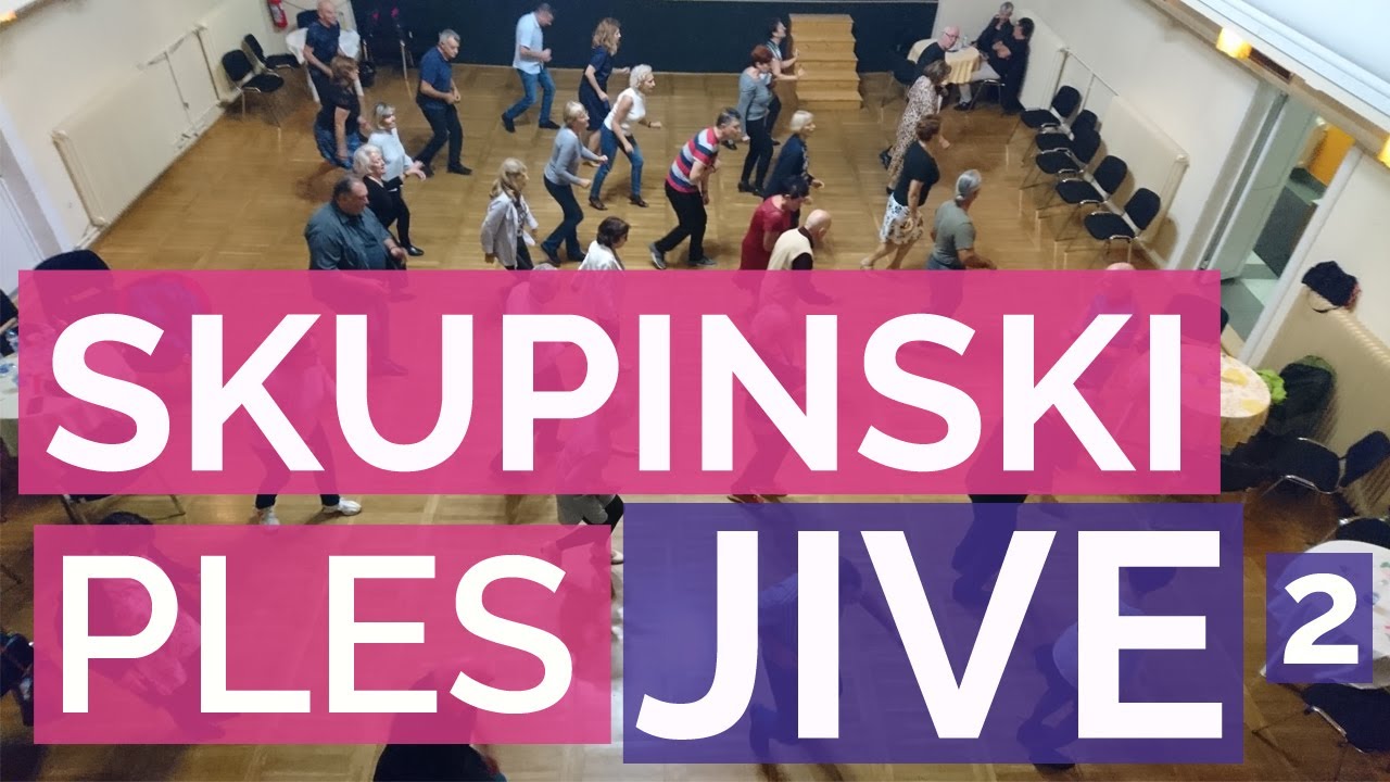 Družabni plesni večer v Šentvidu, skupinski ples - jive