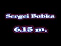 Sergei Bubka - WR Indoor Donetsk 21 feb 1993