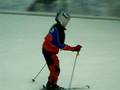 Cecilie på ski i Dubai