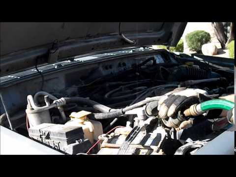 how to flush cooling system jeep cherokee