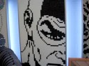 Diabolik in mosaico Pixel