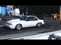 pro street mustang drag racing