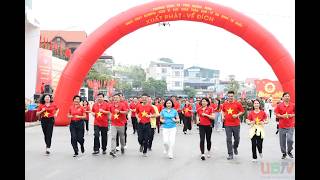 Phường Uông Bí gần 1.000 người Hưởng ứng Ngày chạy Olympic Vì sức khỏe toàn dân – Vì an ninh Tổ quốc năm 2026