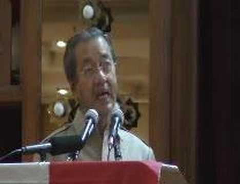 Tun Mahathir Current Issues Dialogue ...