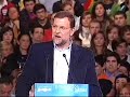 Rajoy honor liderar partido con gente como San Gil y Otaola
