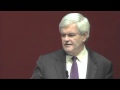 2010-05-25 | Newt Gingrich: Members Banquet 2010 Part 3 ~> I want to preface my explanation of the Second Amendment by saying it is not in defense of hunting. It is not in defense of target shooting. It is ... ()
