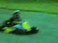 Go Kart lupogno pilota sorpasso mozzafiato