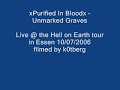 Purified in Blood - Unmarked Graves live @ HOE tour