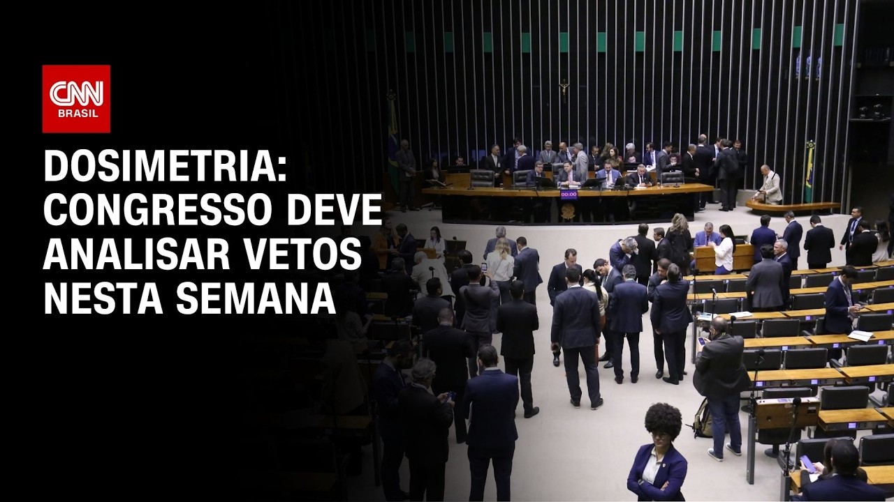 Plano de golpe: Congresso deve analisar vetos  da dosimetria nesta semana | CNN NOVO DIA